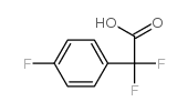 2,2-Difluoro-2-(4-fluorophenyl)acetic Acid Structure