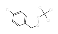 Disulfide,(4-chlorophenyl)methyl trichloromethyl (9CI) Structure