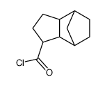 4,7-Methanoindancarbonyl chloride, hexahydro- (7CI) Structure
