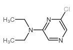 2-氯-6-(N,N-二乙氨基)吡嗪结构式