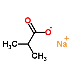 异丁酸钠结构式