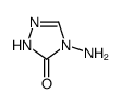4-amino-1H-1,2,4-triazol-5-one结构式
