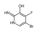 2-氨基-5-溴-4-氟吡啶-3-醇结构式