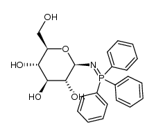 N-(β-D-glucopyranosyl)triphenylphosphine imide Structure