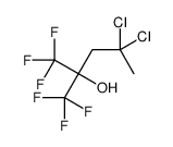 4,4-dichloro-1,1,1-trifluoro-2-(trifluoromethyl)pentan-2-ol Structure