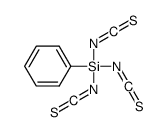 triisothiocyanato(phenyl)silane结构式