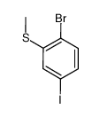 1-bromo-4-iodo-2-(methylthio)benzene picture