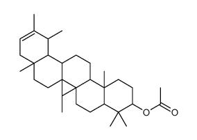 (4,4,6a,6b,8a,11,12,14b-octamethyl-2,3,4a,5,6,6a,7,8,9,12,12a,13,14,14a-tetradecahydro-1H-picen-3-yl) acetate Structure