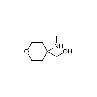 [4-(甲基氨基)氧杂-4-基]甲醇结构式