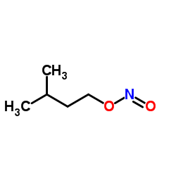 Isopentyl nitrite Structure