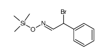 2-bromophenylacetaldehyde O-(trimethylsilyl)oxime Structure