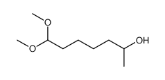 7,7-dimethoxyheptan-2-ol Structure