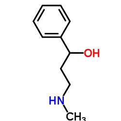 (R)-3-(甲氨基)-1-苯基丙-1-醇结构式