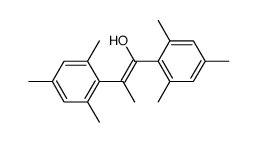 (E)-1,2-Bis(2,4,6-trimethylphenyl)-1-propen-1-ol Structure