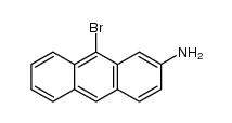9-bromo-2-aminoanthracene结构式