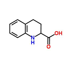 1,2,3,4-四氢喹啉-2-羧酸结构式