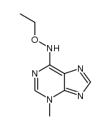 N6-Ethoxy-3-methyladenine结构式