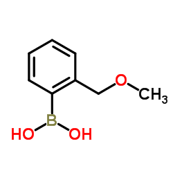 [2-(Methoxymethyl)phenyl]boronic acid structure