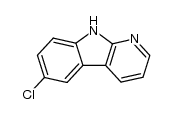 6-chloro-9H-pyrido[2,3-b]indole Structure