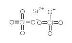 strontium perchlorate Structure