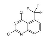 2,4-dichloro-5-(trifluoromethyl)quinazoline Structure
