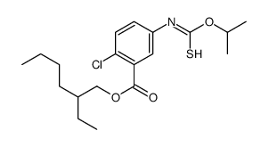 2-ethylhexyl 2-chloro-5-(propan-2-yloxycarbothioylamino)benzoate Structure