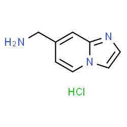 Imidazo[1,2-a]pyridin-7-ylmethanamine hydrochloride Structure