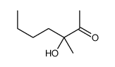 3-Hydroxy-3-methyl-2-heptanone结构式