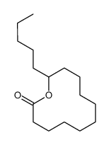 12-pentyl-oxacyclododecan-2-one Structure