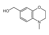 (4-methyl-2,3-dihydro-1,4-benzoxazin-7-yl)methanol结构式
