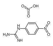 1-(4-Nitrophenyl)guanidine nitrate structure