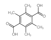 2,3,5,6-tetramethylterephthalic acid Structure