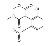 DIMETHYL 2-(2-CHLORO-6-NITROPHENYL)MALONATE结构式