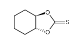 trans-4,5-hexahydrobenzo-1,3-dioxolane-2-thione结构式