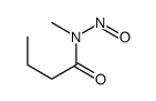 N-methyl-N-nitroso-butanamide Structure