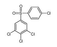 3,4,5-Trichlorophenyl 4-chlorophenyl sulfone Structure