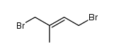 1,4-dibromo-2-methyl-2-butene结构式