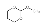 1,3-Dioxane, 2-methoxy- Structure