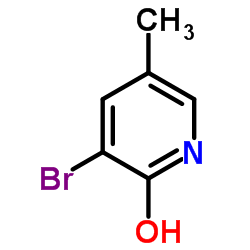 3-溴-2-羟基-5-甲基吡啶结构式