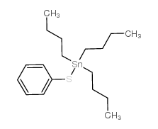 phenylthiotri-n-butyltin Structure