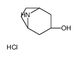 (1R,5S)-8-azabicyclo[3.2.1]octan-3-ol,hydrochloride structure