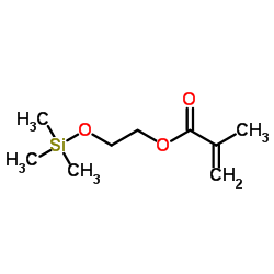 甲基丙烯酸2-(三甲基硅氧基)乙酯(含稳定剂BHT)结构式