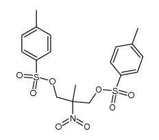 2-methyl-2-nitro-1,3-bis-(toluene-4-sulfonyloxy)-propane Structure