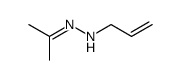 Aceton-allylhydrazon Structure