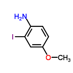 2-碘-4-甲氧基苯基胺结构式