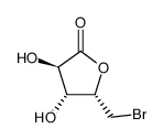 D-Xylonic acid, 5-bromo-5-deoxy-, gamma-lactone (9CI)结构式