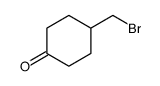 4-(溴甲基)环己-1-酮结构式
