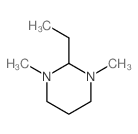 Pyrimidine,2-ethylhexahydro-1,3-dimethyl- Structure