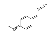 1-(diazomethyl)-4-methoxybenzene Structure