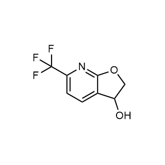 6-(Trifluoromethyl)-2,3-dihydrofuro[2,3-b]pyridin-3-ol Structure